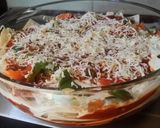 A picture of step 12 of Cheesey lasagne.