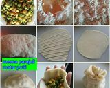 A picture of step 3 of Matar potli.
