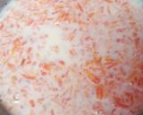 A picture of step 2 of Gajar ka halwa.