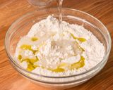 Házi margherita pizza recept fázis 1 fotója