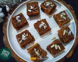 A picture of step 5 of Sattu Coconut Burfi.