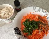 Foto del paso 1 de la receta: Hamburguesa de zanahorias y avena