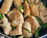 杏鮑菇蔬食捲（偽燒肉捲）的食譜步驟3照片