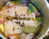 Foto del paso 3 de la receta Calamares confitados en Aceite de oliva virgen extra