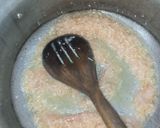 A picture of step 1 of Chicken with peas.