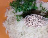A picture of step 3 of Egg in Potato Nest 😋.