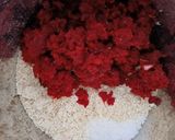 A picture of step 3 of Iron Rich Beetroot Oats Chilla.