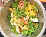 Hình bước làm 2 của món Salad tôm bóc nõn - #healthy