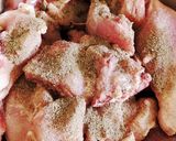 A picture of step 1 of Sahi Chicken Korma/Ghee Roast Chicken.