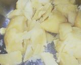 A picture of step 1 of Chicken stuffed sandwich without bread.