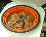 【上海菜飯+蒜茸蒸蝦】的食譜步驟15照片