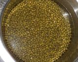 A picture of step 1 of Sabut Moong daal sabzi.