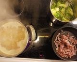 A picture of step 3 of Easy healthy creamy pasta.