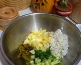 صورة لخطوة 1 من وصفة سلطة الأرز والبطاطس