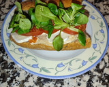 Foto del paso 1 de la receta: Almuerzo de pechuga con pan de avena y espelta