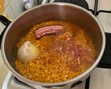 Sárgaborsó (vágottborsó) főzelék recept fázis 2 fotója