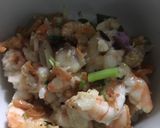 Hình bước làm 1 của món Canh khoai từ, khoai mỡ nấu tôm