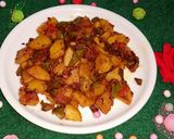 फ्राई शिमला मिर्च की सब्जी(fry shimla mirch ki sabzi recipe in hindi) रेसिपी चरण 4 फोटो