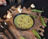 A picture of step 6 of Creamy Matar cauliflower soup.