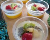 Foto langkah ke 3 dari resep Puding buah.