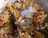 A picture of step 6 of Niramish Bandhakopir Dalna / Bengali Canbage.