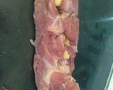 A picture of step 1 of My Garlic & Rosemary Pork with Dauphinoise 😀.