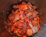 Une image de l'étape 5 de Boeuf Bourguignon.