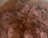 A picture of step 2 of Kibbeh in a Tray.