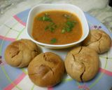 सर्दी की स्पेशल मिक्स दाल बाटी (Winter special Mix Dal Batti recipe in hindi) रेसिपी चरण 6 फोटो
