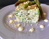 Foto del paso 17 de la receta: Ensaladilla con piña, espárragos y mahonesa de hierbabuena
