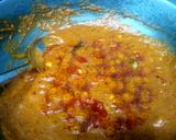 A picture of step 5 of Kaju curry.