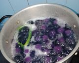 Foto langkah ke 2 dari resep Candil Ubi Ungu + Bubur Sumsum Pandan.