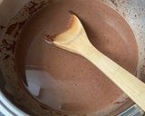 Foto del paso 2 de la receta: Flan de turrón y chocolate sin horno 🍫