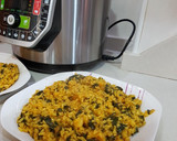Foto del paso 6 de la receta: Arroz y espinacas en olla GM