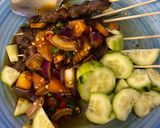 Foto langkah ke 3 dari resep Sate Daging Empuk.