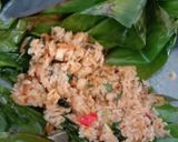 Foto langkah ke 5 dari resep Nasi bakar tenggiri.