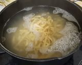 A picture of step 8 of Fresh pasta Tagliatelle from scratch.