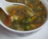 A picture of step 12 of Healthy Vegetable Soup for Weight Loss.