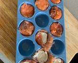 Foto del paso 3 de la receta: Bombones de salmón rellenos de brandada de bacalao