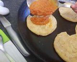 A picture of step 6 of Mini pan pizzas.