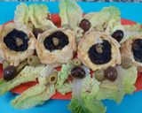 Foto del paso 5 de la receta: Canastitas de quesos varios