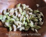 Une image de l'étape 1 de Tarte rustique à la rhubarbe.