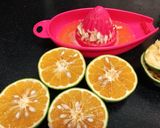Hình bước làm 1 của món Nước Cam Hạt Chia