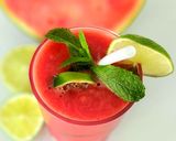 Une image de l'étape 2 de Smoothie de pastèque façon Mojito.