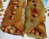 A picture of step 8 of Jaggery stuff pan cake.