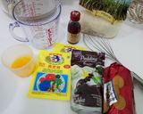 Foto langkah ke 1 dari resep Pudding Marie Regal 3Lapis.