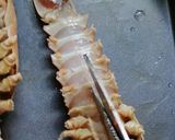 รูปขั้นตอนการทำที่ 4 ของ กุ้งมังกรแดงย่าง