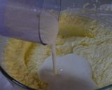 A picture of step 4 of Peek a Boo “Baked Gulab Jamun cheese cake”:.