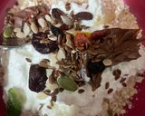 A picture of step 1 of Banana nutella oats.