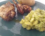 Foto del paso 7 de la receta: Pollo al horno con guacamole
